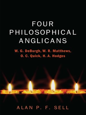 cover image of Four Philosophical Anglicans